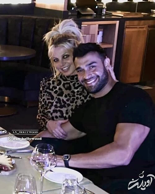 عکس جدیدی از بریتنی اسپیرز و همسر ایرانی اش